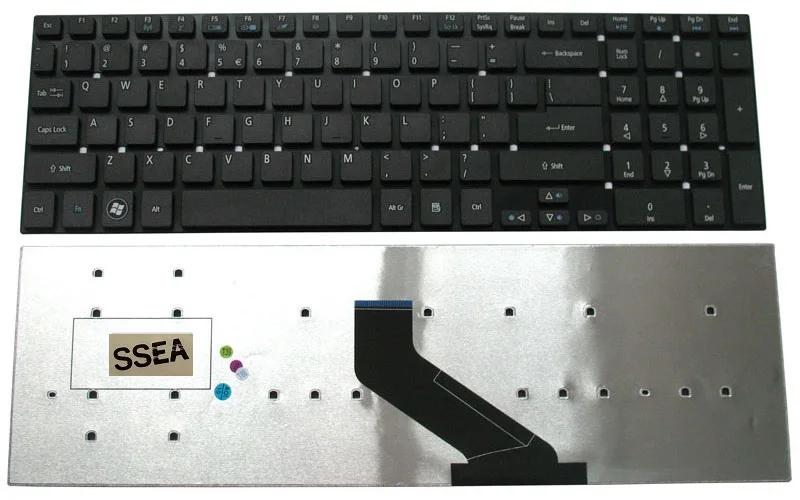 New US Keyboard no frame For Acer Aspire 5755 5755G 5830 5830G 5830T V3-551 V3-571 V3-772 V3-772G V3-551G V3-771 V3-731 V3-731G