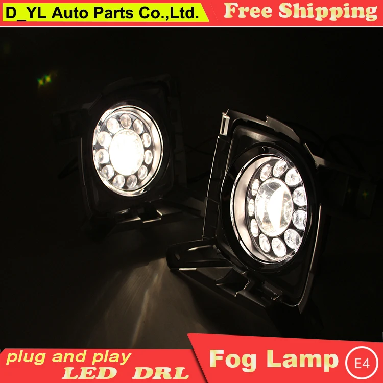 Тюнинг автомобилей для Land Cruiser FJ200 2012-2014 светодиодный DRL высокая яркость