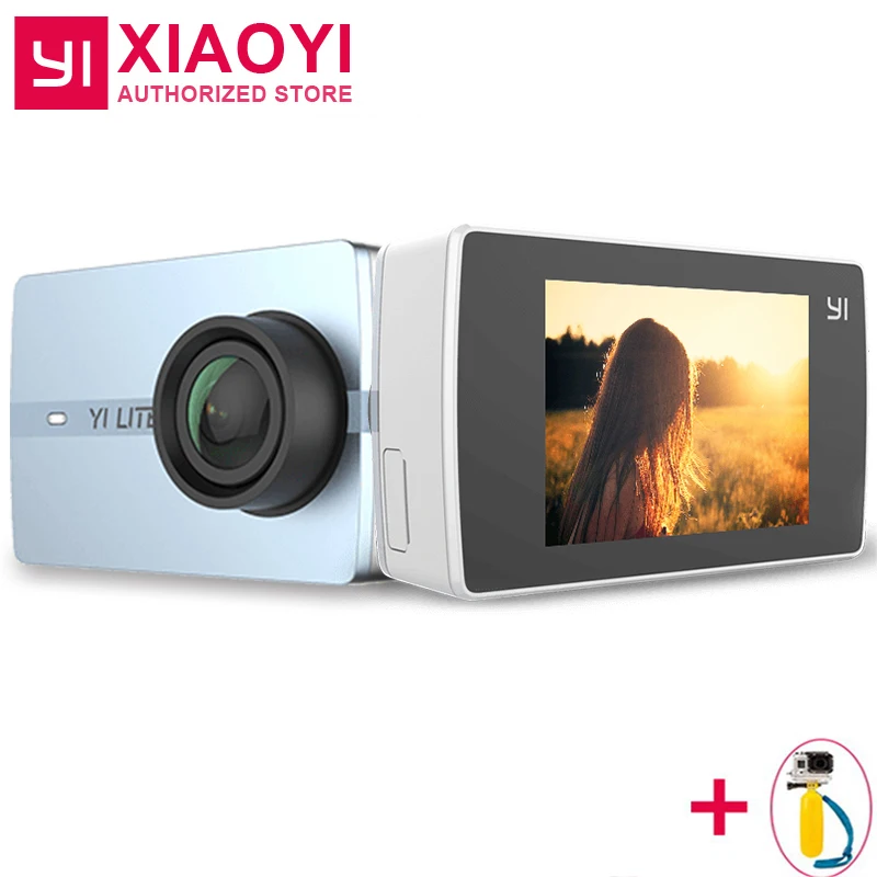 Международная Экшн камера YI Lite 16MP 4 K 30fps Xiaomi Sports camera Bluetooth wifi 2 &quotсенсорный ЖК экран