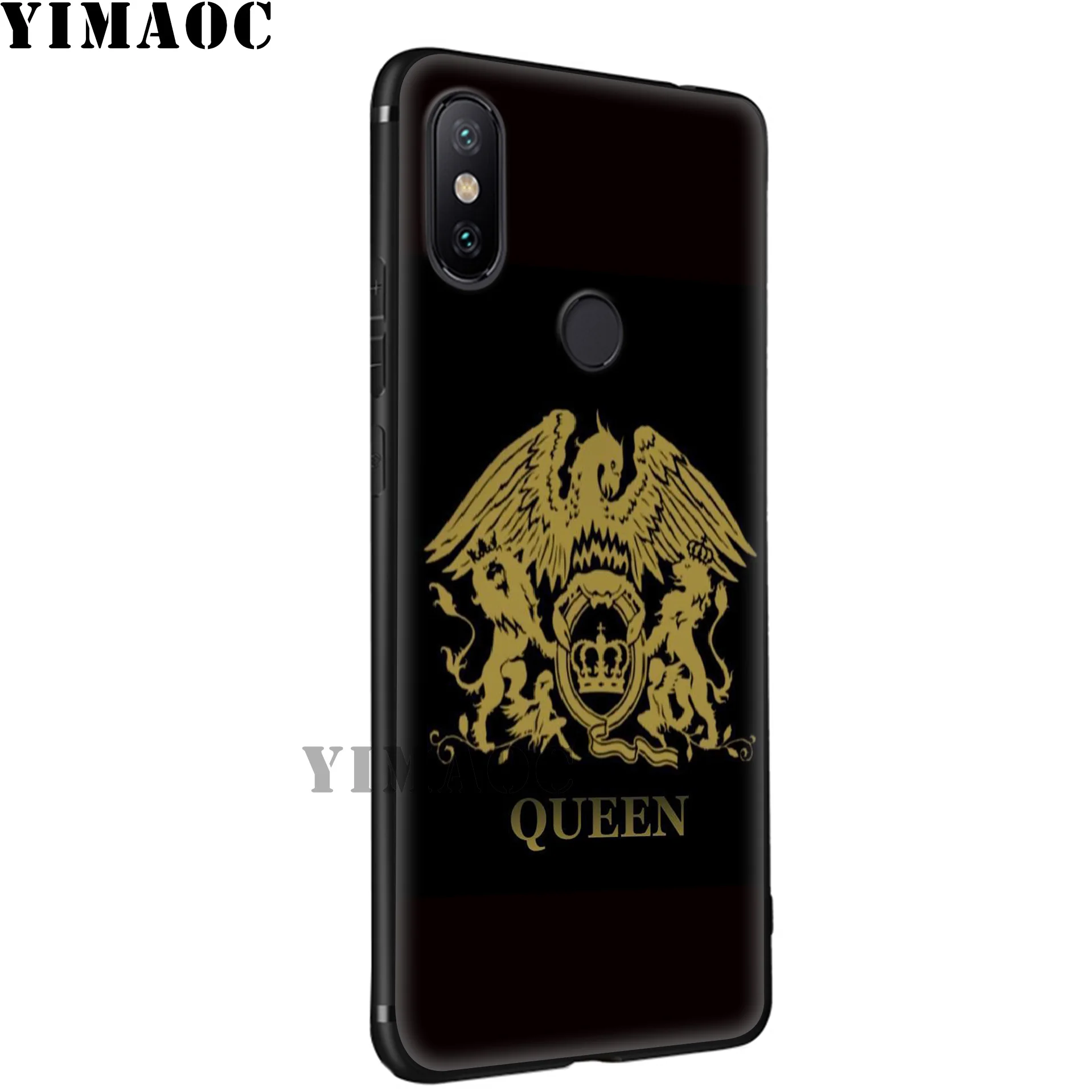 YIMAOC Queen Bands Soft Silicone Case for Xiaomi Redmi 7A Note 7 6 6A 5 4 4X 4A 5A S2 Plus K20 Pro Lite |