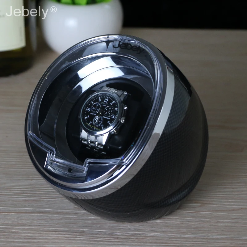 Jebely черный одиночный намоточный станок для автоматических часов автоматический намоточный Мультифункциональный 5 режимов намотки часов 1 JA003