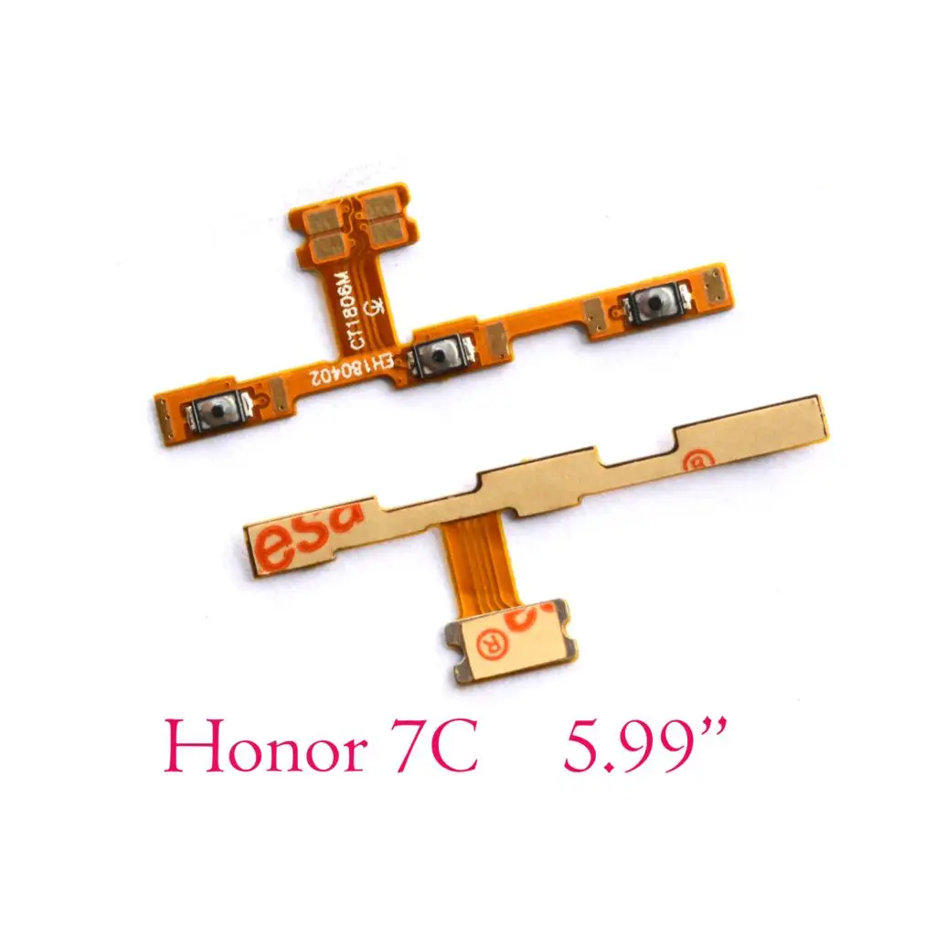 Оригинальный гибкий кабель с боковой кнопкой для Huawei Honor 7A pro 7C 5 45 дюйма 7 99 |
