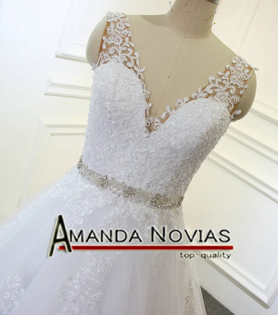 Свадебные Платья vestidos de noiva свадебное платье с завязками Новое поступление кружевное платье с бисером