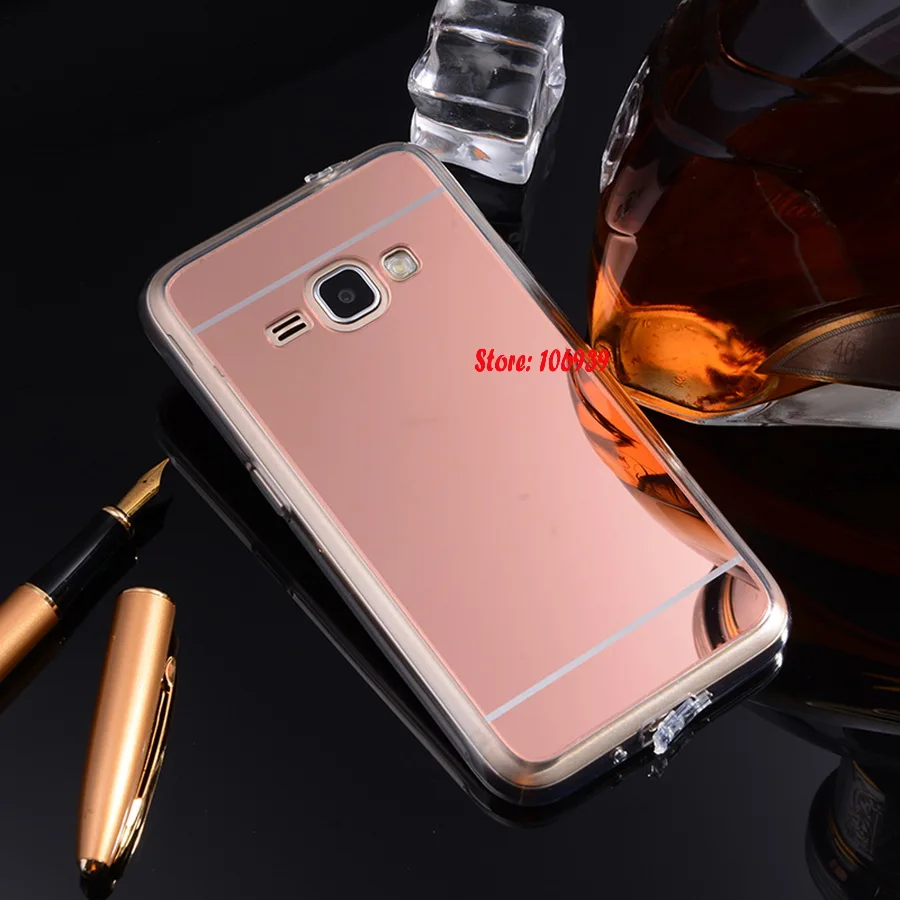 Electroplating Soft TPU Mirror Miror Phone Lady Ladies Coque Capinha Case Etui Fundas For Samsung Galaxy J1 J120 2016 J 120 1 |