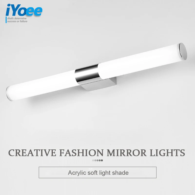 Современный светодиодный зеркальный светильник для ванной комнаты 8 Вт 10 12 85 265 в