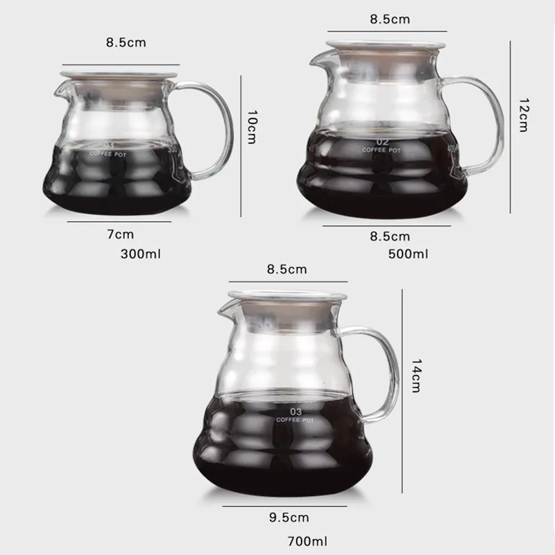 ChristmasGlass Coffee Pot Cloud Shaped Kettle Reusable Heat Resistant Teapot Utensils 360/600/800ml | Дом и сад