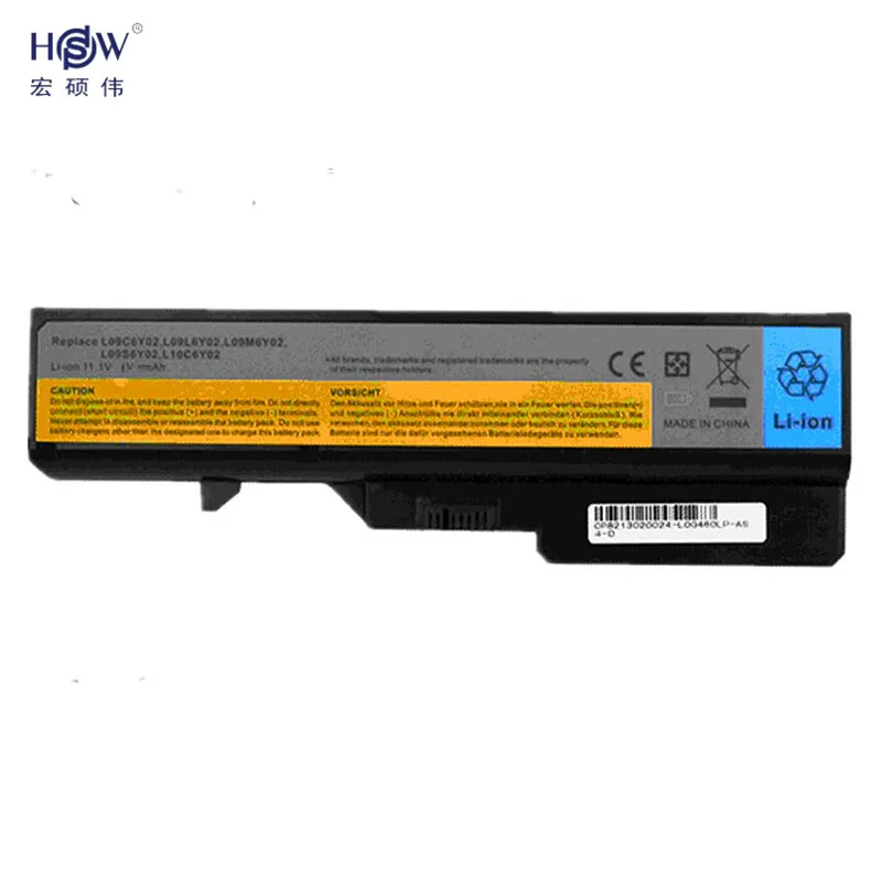 Аккумулятор HSW 9CELL 7800 мАч для ноутбука lenovo G460 G470 Z460 Z470 G560 V360 Z560 V560 E47 Z370 Z465 B570 B575 V470