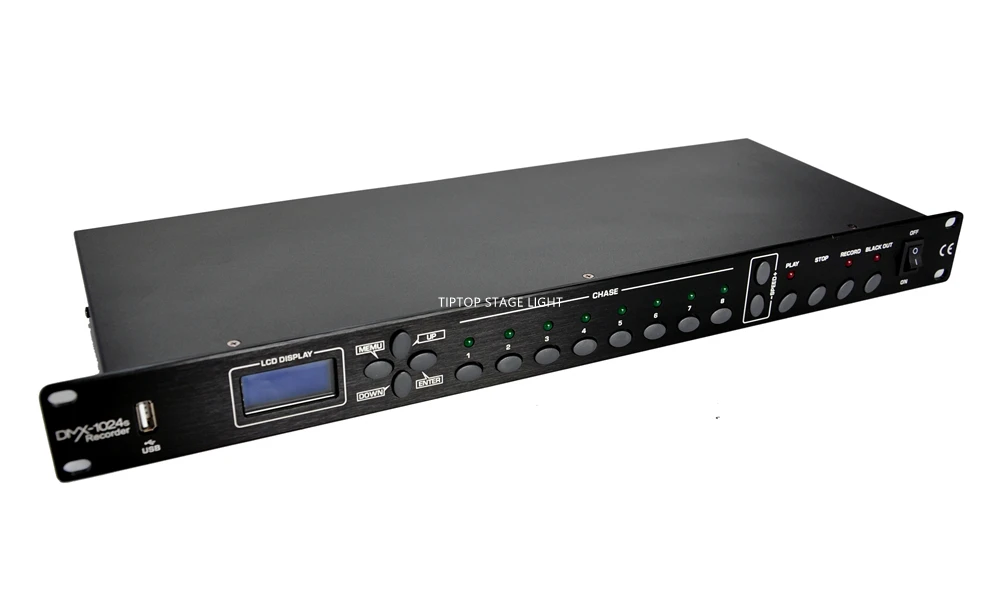 Gigertop TP D1369 1024 DMX рекордер автоматический (мульти цикл один) микрофон аудио и MIDI