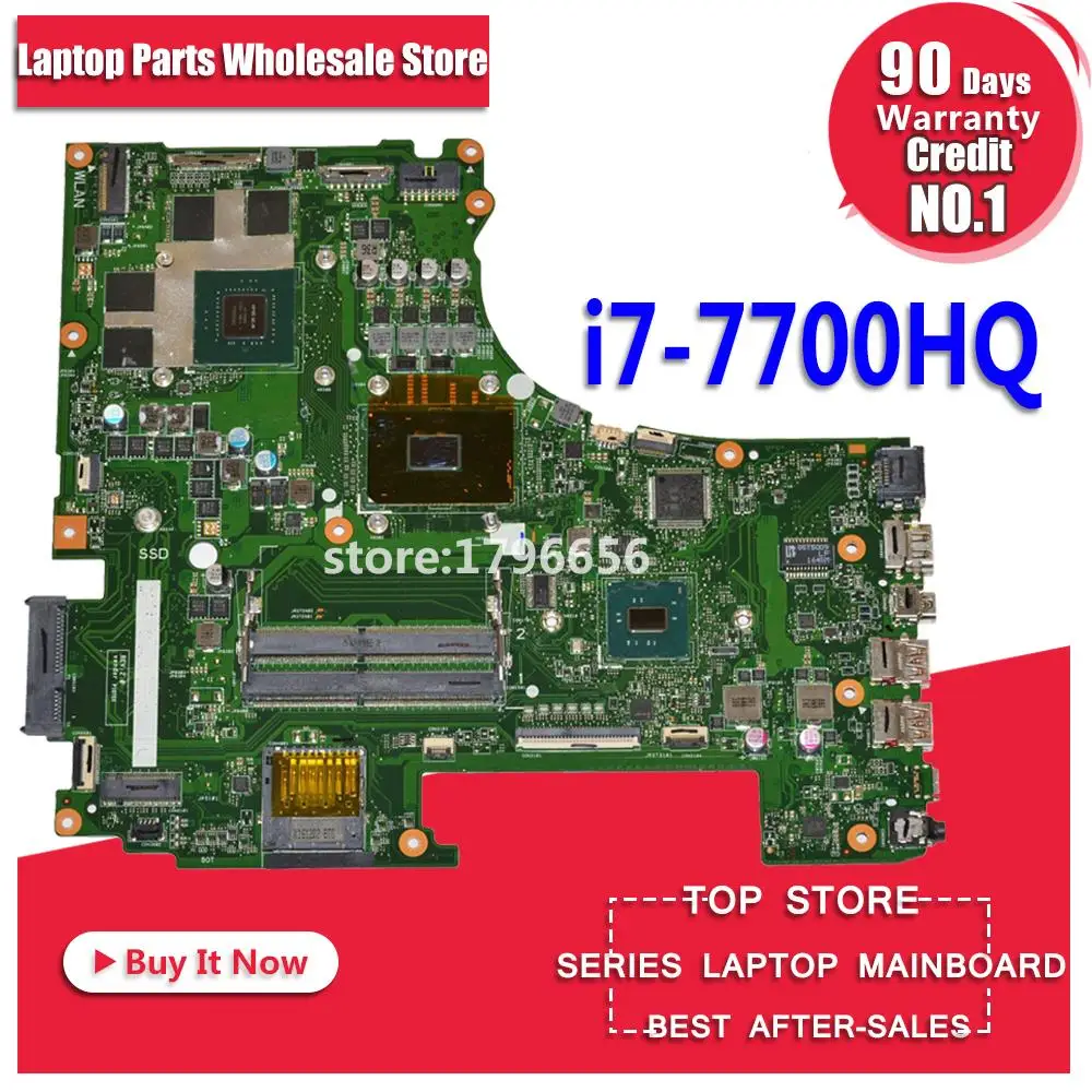 GL753VD материнская плата I7 7700HQ GTX1050M 4G для Asus GL753E GL753V GL753 ноутбука | Материнские платы -32946624225
