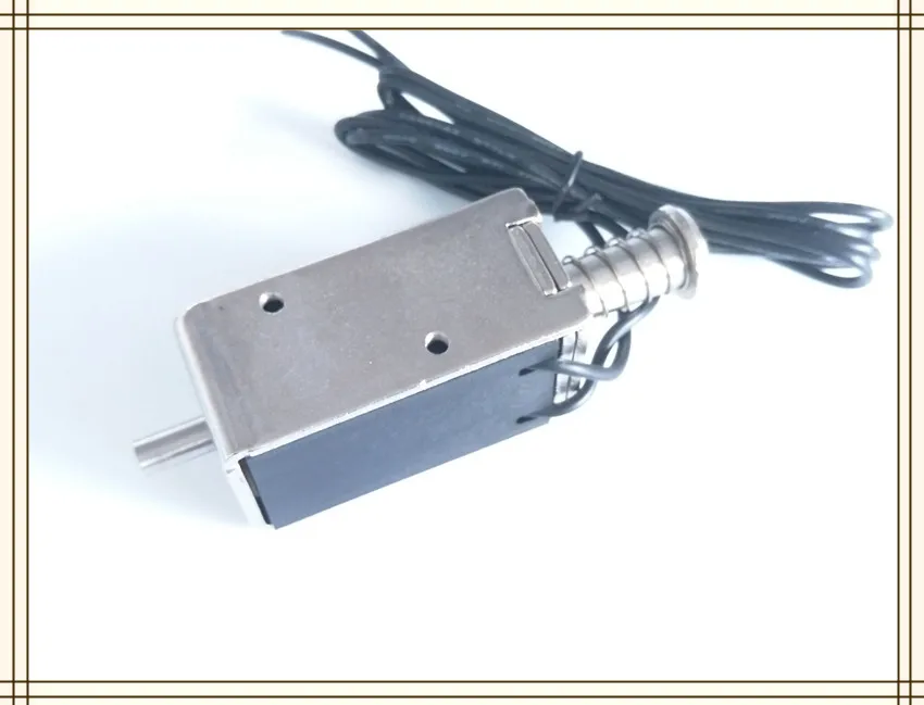 1160S-47 DC120V/AC220V DC12V DC48V 10 мм ход 16 кг нажимной Тип Линейный электромагнитный