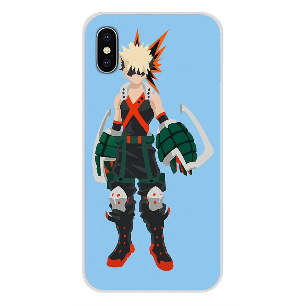 Hot My Hero Academia Accessories Phone Cases Covers For Xiaomi Mi4 Mi5 Mi5S Mi6 Mi A1 A2 5X 6X 8 9 Lite SE Pro Max Mix 2 3 2S | Мобильные
