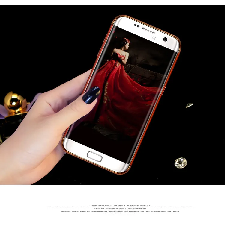 3 в 1 Гибридный Кристальный чехол для Samsung Galaxy S8 S9 A50 A6 A8 2018 J4 J6 Plus J3 J5 J7 Neo 2016 A3 A5 A7 2017