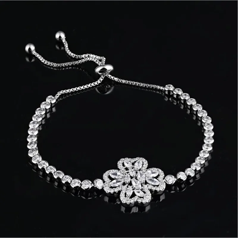 Модные Ladies украшений Flower моделирование браслет моды День Святого Валентина pulseiras
