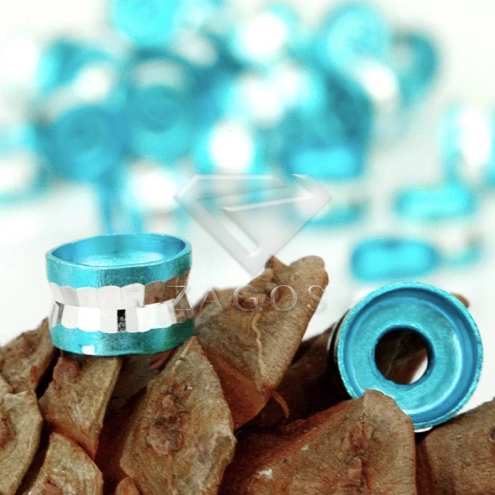 100 шт. алюминиевые цилиндрические бусины 4x6 мм|necklace wholesale|beads jewelry makingmaking beaded necklace |