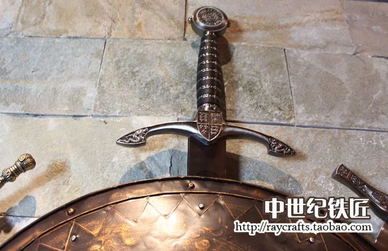 Щит в стиле древнего рыцаря римском стиле/Броня самурая европейском мече/фон для