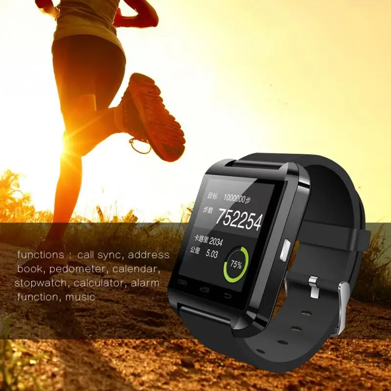 Bluetooth smart watch U8 Носимых устройств для телефонов iPhone Samsung Android одежда|device| |