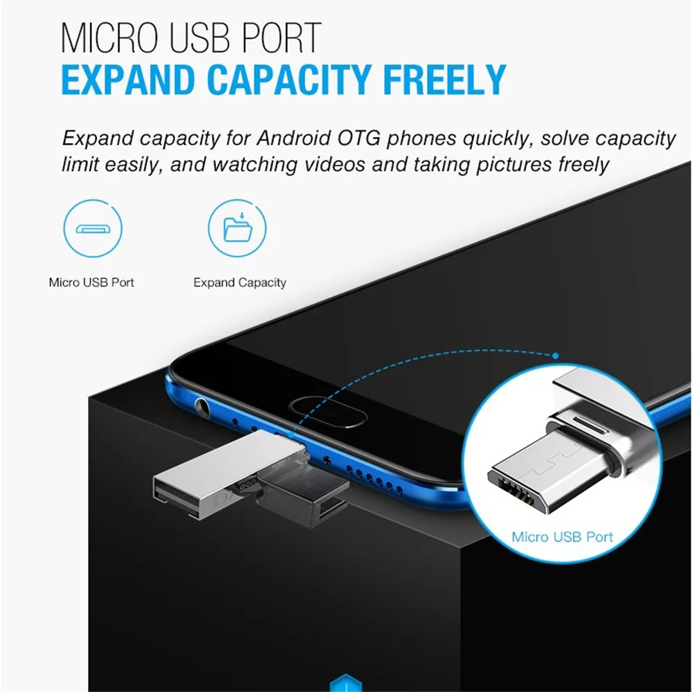 Кард ридер для телефона Android 3в1 USB 3 1 Micro TF SD OTG кард Новый l104 #2|Картридеры| |