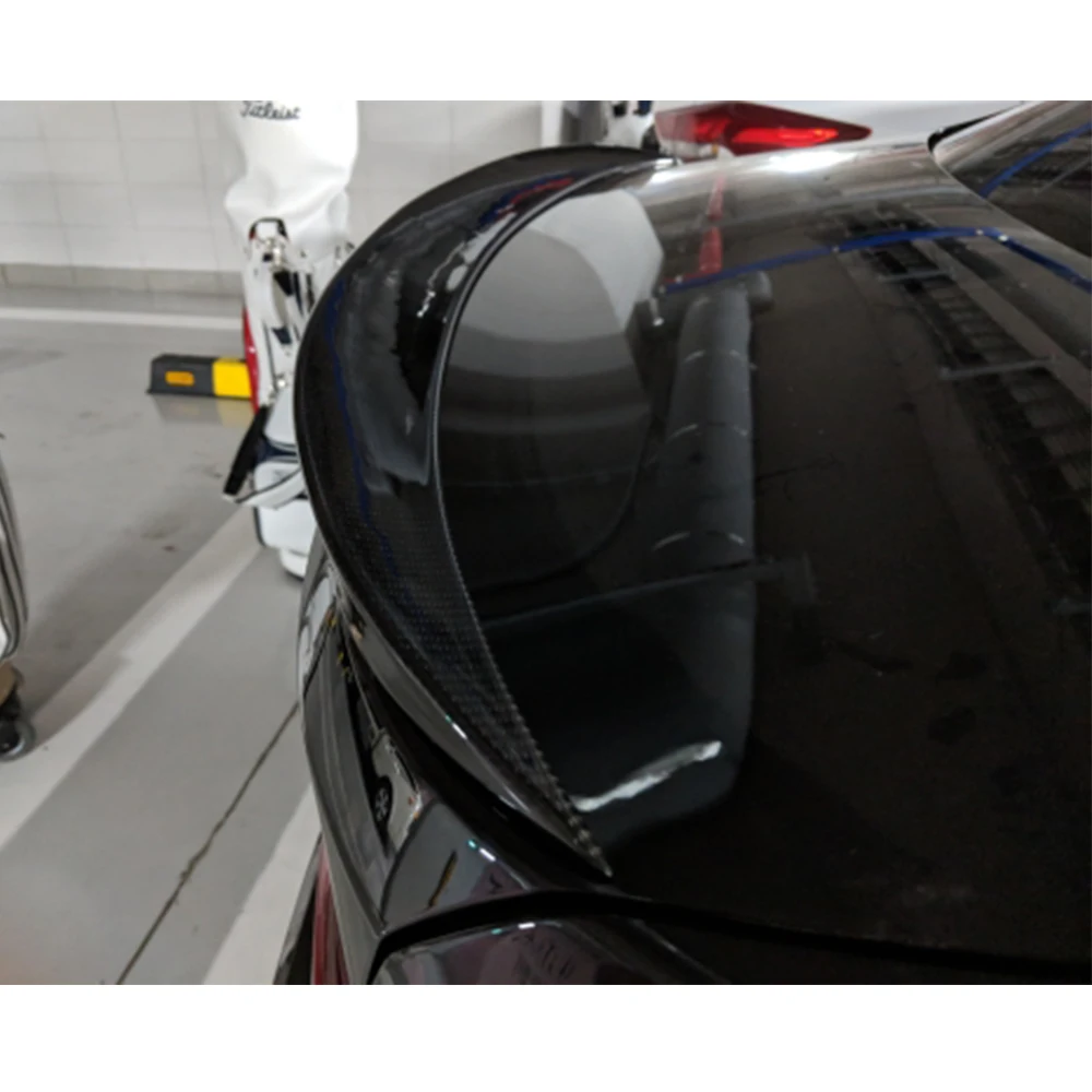 Задний спойлер из углеродного волокна губа утиные крылья для BMW 3 серии F30 F80 M3 320i 328i 335i 326D 2012 2018 P Стиль FRP