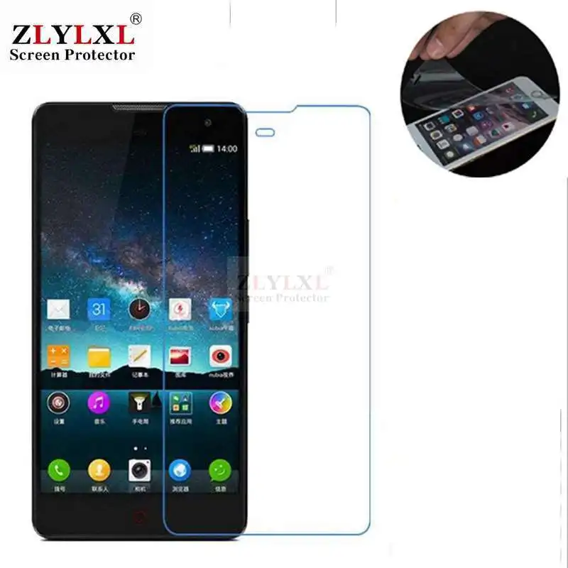 HD мягкая пленка для ZTE z7 Z9 mini max nx507j Z740G Sonata 4G Защитная экрана | Мобильные телефоны и