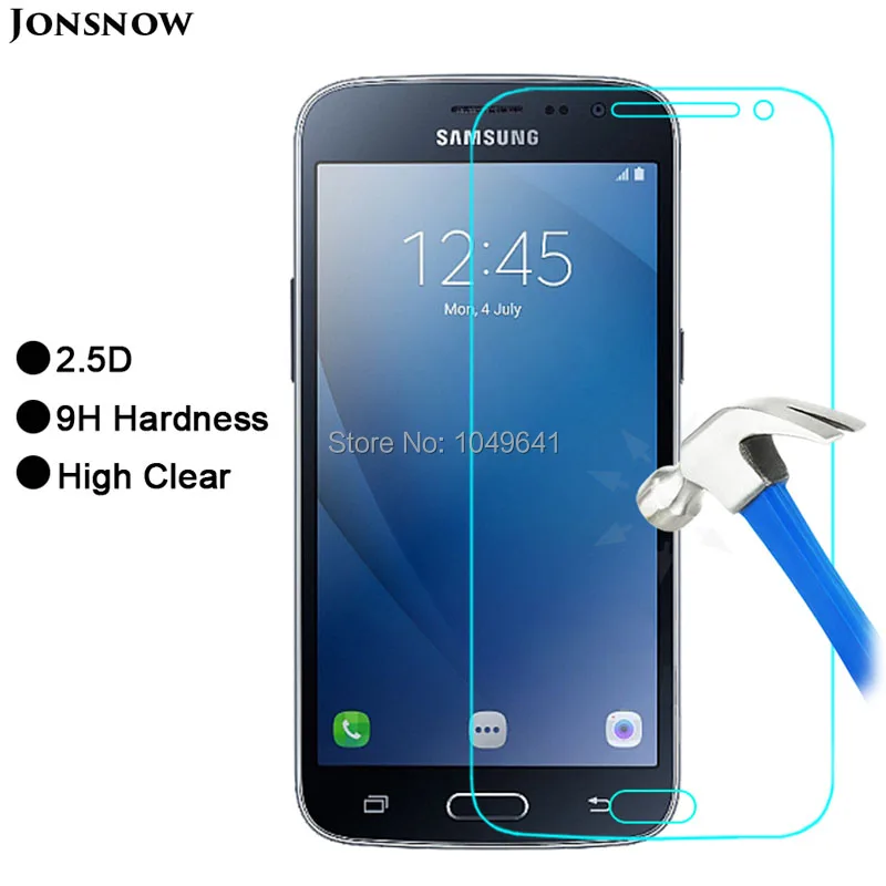JONSNOW закаленное Стекло для samsung Galaxy J2 Pro/9h 2 5D взрывозащищенные спереди ЖК-дисплей