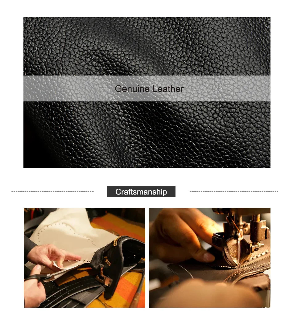 Zency Cowhide Leather Anti-theft Women Backpack Outdoor Travel Bag Large Capactiy Girl's Schoolbag Daily Knapsack Black