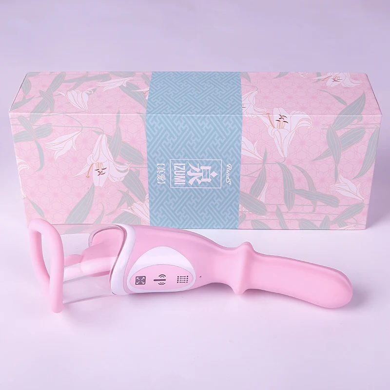 Автоматический Женский Телескопический вибратор Стимулятор клитора кролик