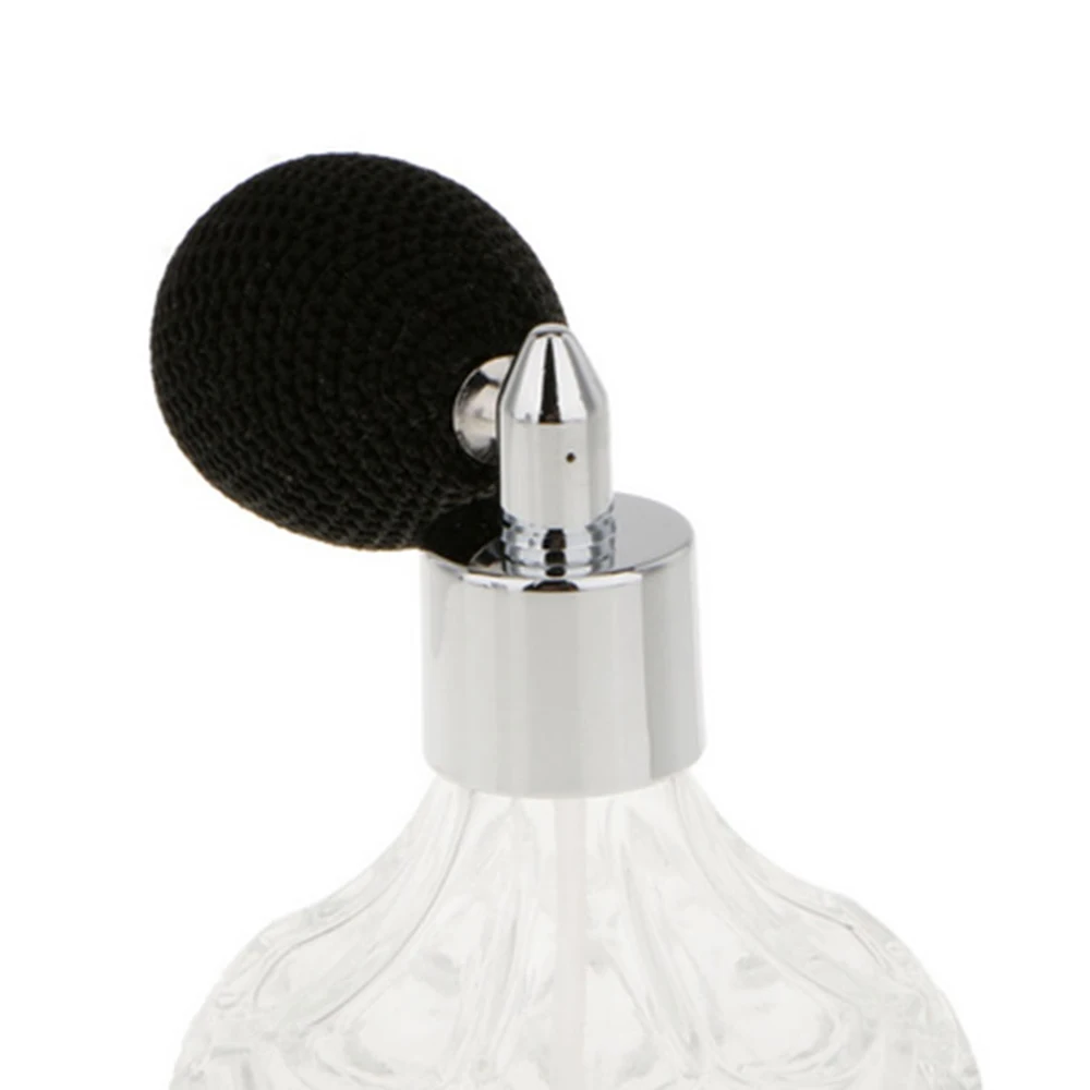 Винтажный парфюмерный флакон с распылителем бутылка стеклянная лампочка