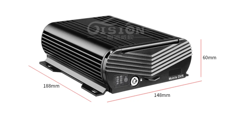 Waterproof Night Vision IR Cameras+7inch Car Monitor+Build-in GPS Hard Disk Video/Audio Mdvr For Bus Taxi 1080P AHD MDVR KIT |