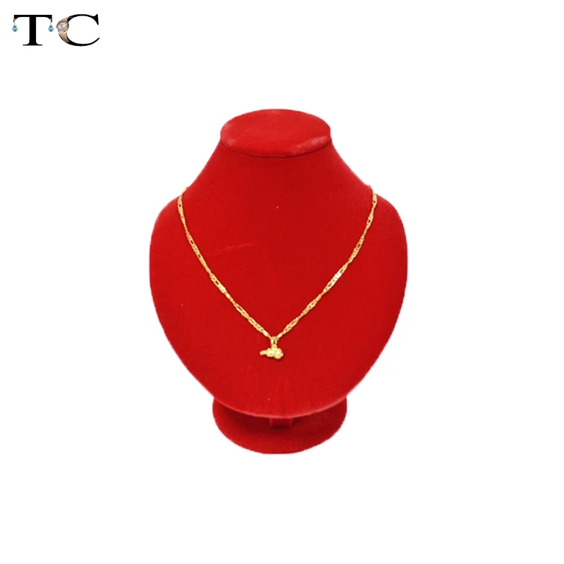 Бесплатная доставка демонстрация ювелирных изделий красный бархатный подвесной