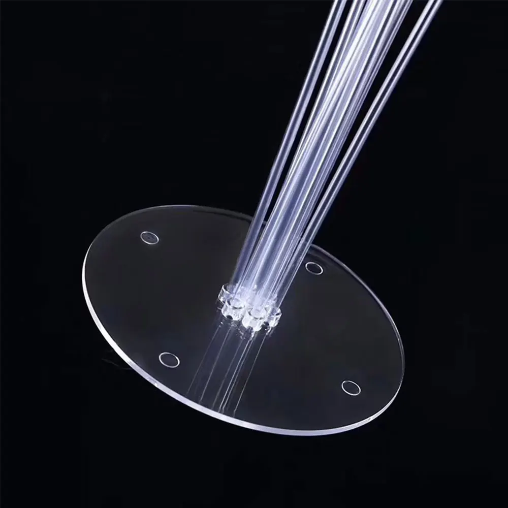 ZLJQ прозрачный воздушный шар колонна подставка наборы с конфетти воздушные шары