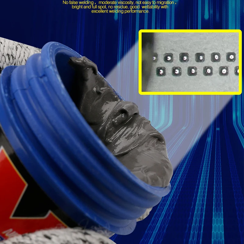 Паяльная паста MECHANIC 148 градусов по Цельсию не содержащая свинца специально для