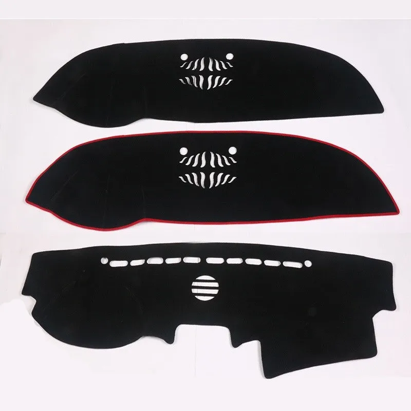 

Black Car Dashboard Mat Avoid Light Safety Drive Anti-glare Mat Protection Cover for Kia Sorento L 2013 2014 2015 2016 2017