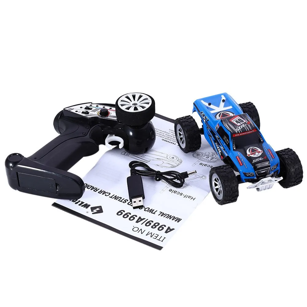 Высокая Скорость RC гоночный автомобиль RTR A999 двухстороннее Вождение 1:24