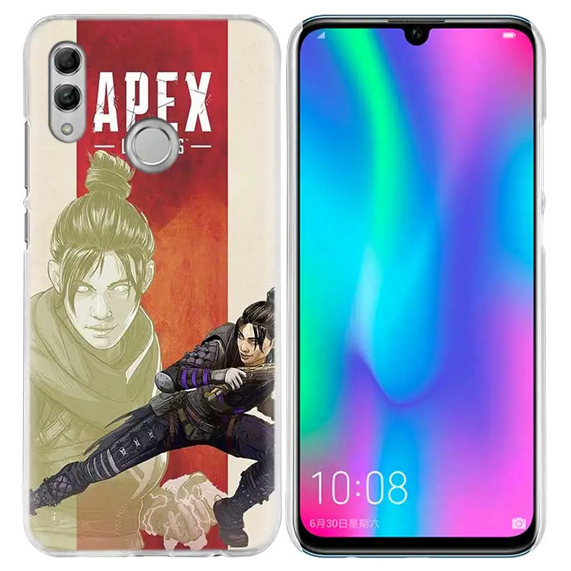 08 Вершина легенды чехол для huawei Honor 8X Y9 9 10 Lite играть 7C 8C 8 S 8A 7 S 7A Pro V20 20i Y6 Y7 Y5 Жесткий ПК аниме чехол телефона - Цвет: 08