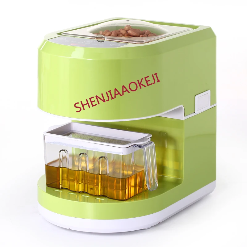 

oil press Dual intelligent small automatic electric home hot and cold oil press Sunflower Oil Extractor touch method 220V