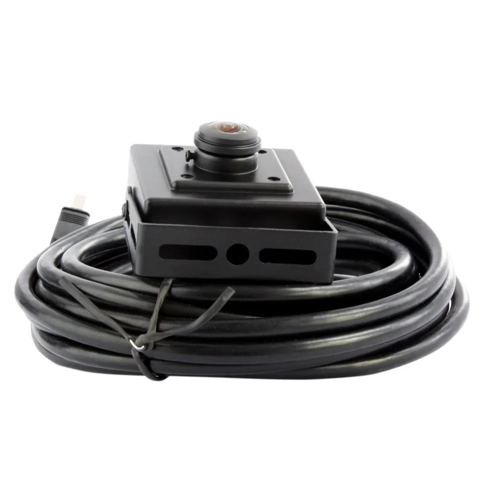 1MP 720P Cmos OmniVision OV9712 MJPEG YUY2 30fps мини UVC бесдрайверная широкоугольная рыбий глаз USB