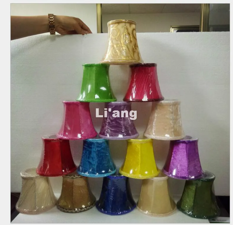 6 шт./лот подвесной абажур с рисунком из ткани художественные подвесные