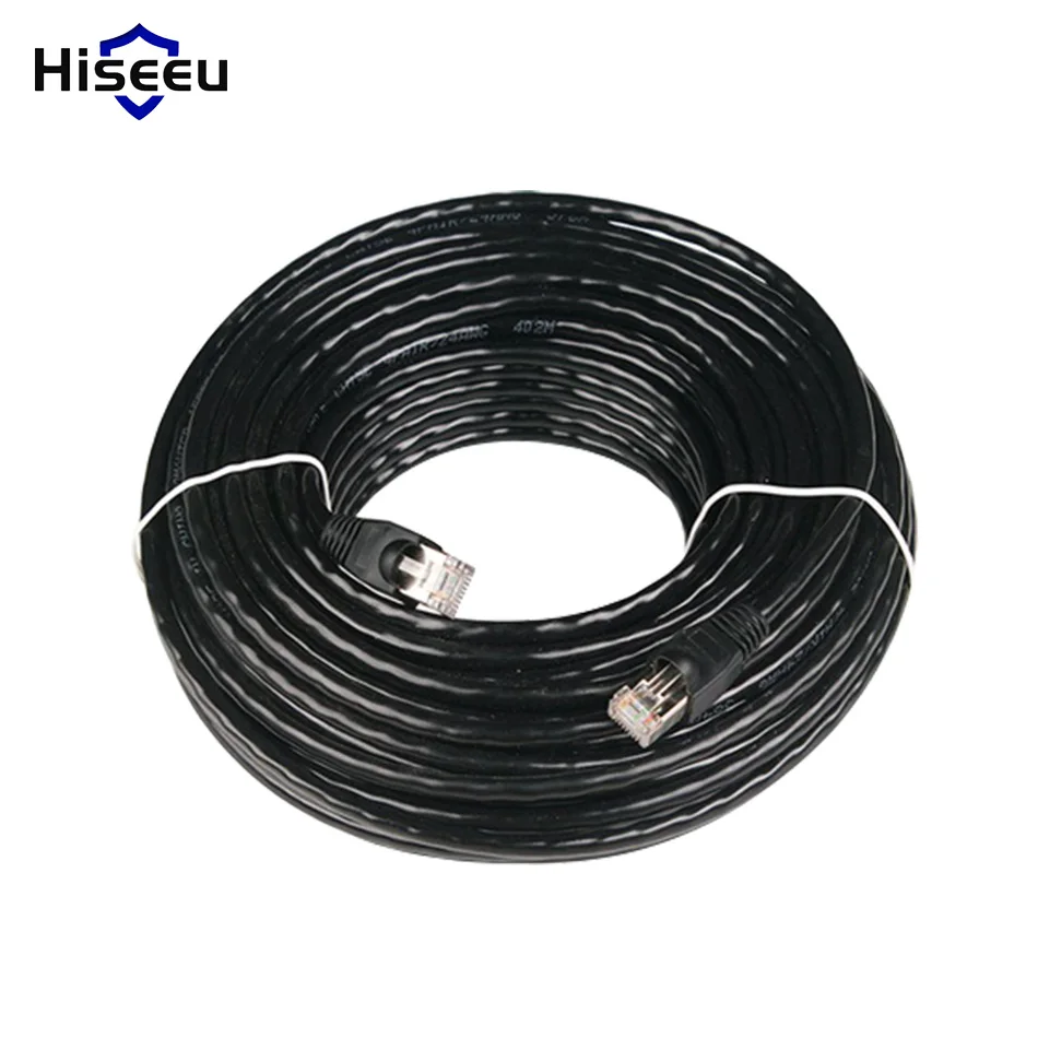 Ethernet кабель RJ45 20 м для IP камеры видеонаблюдения LAN 65 футов аксессуары систем шнур