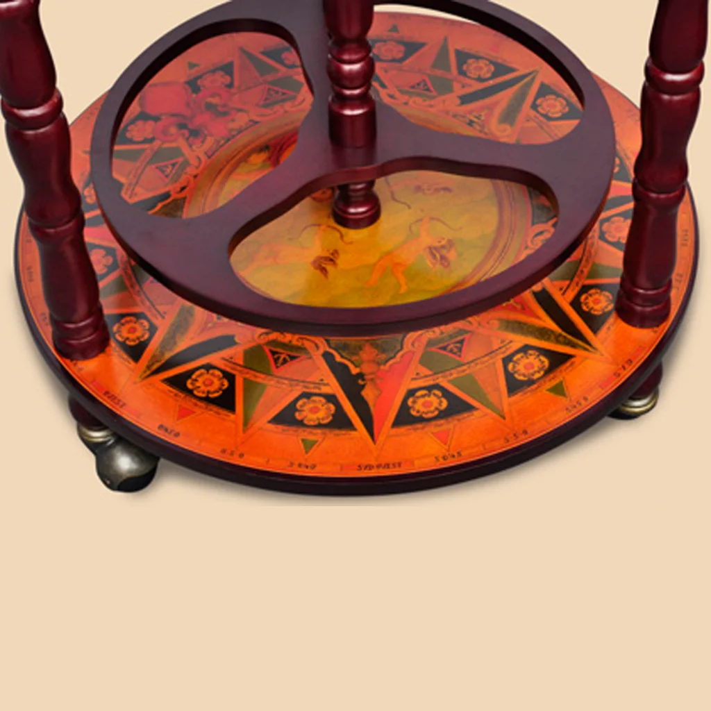 Элегантный бар Глобус Бар Винный контейнер держатель вина с колесами для бара