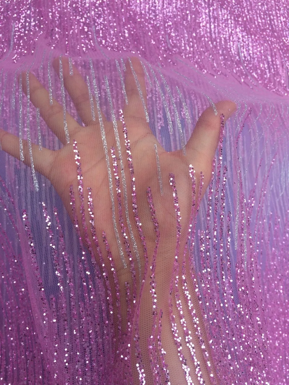 Красивый дизайн с перекрестными элементами Блестящий тюль принтом африканская