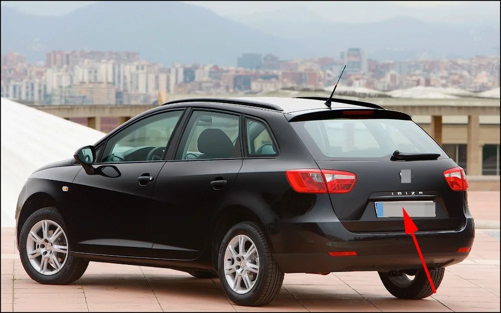 AUTONET HD Ночное видение резервная камера заднего вида Камера для SEAT IBIZA ST MK4(6J) ST 2009~ CCD/номерные знаки для Камера