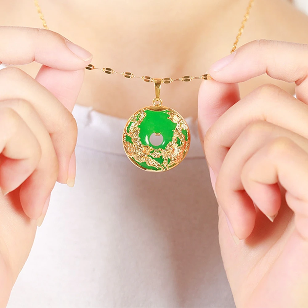 Женская и Мужская подвеска цепочка с рисунком дракона Феникса|Подвески| |