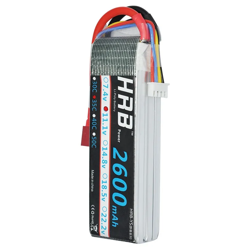 HRB 3S Lipo батарея 11,1 v 2600mAh 35C 70C для RC автомобилей лодки fpv дроны вертолет Квадрокоптер самолет AKKU Bateria