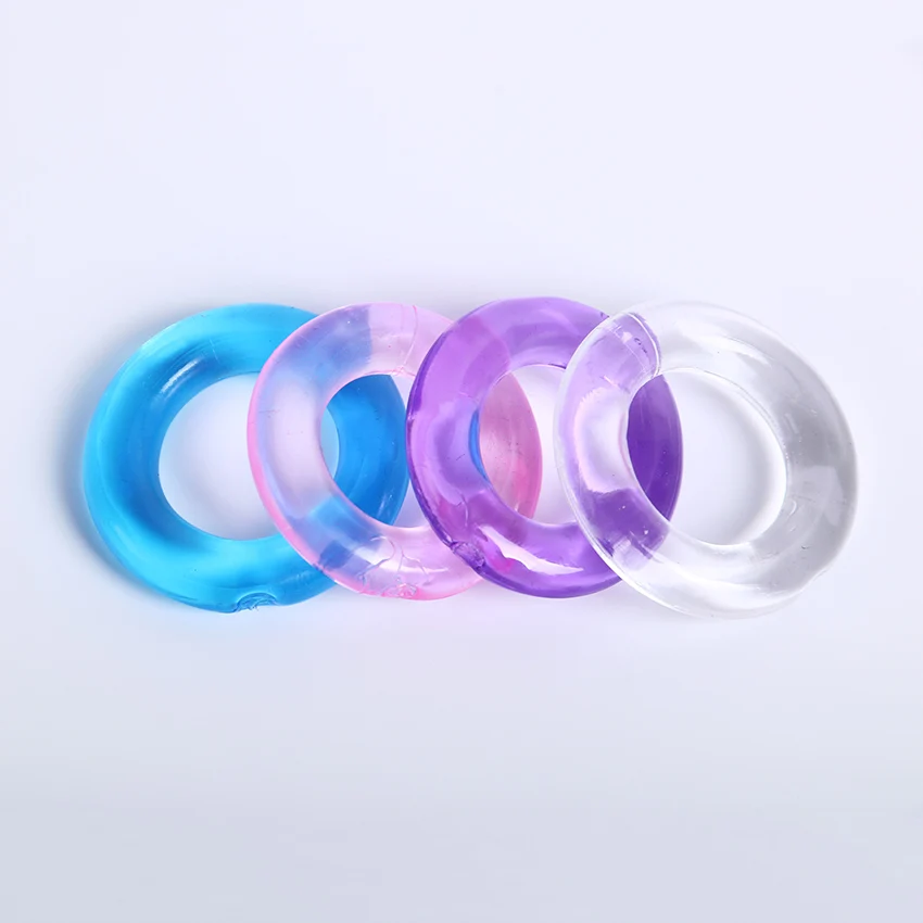 Силиконовое кольцо на пенис с задержкой по времени кольца товары для взрослых
