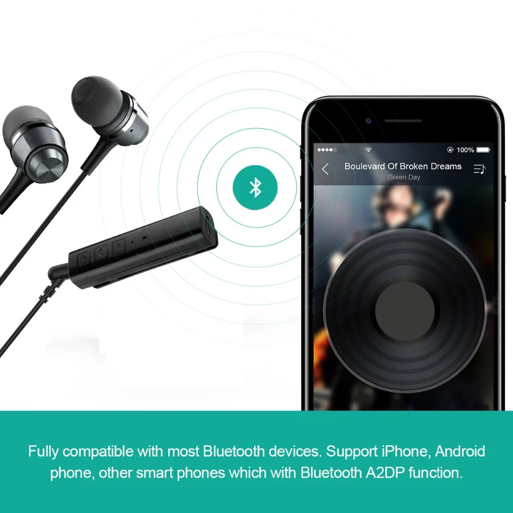 Vingtank Универсальный 3 5 мм автомобильный комплект Bluetooth 4 2 приемник музыкальный
