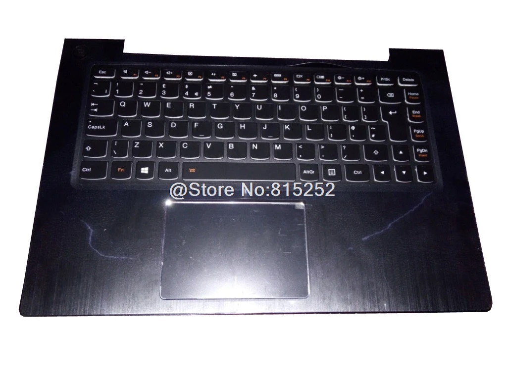 UK Black Упор для рук и клавиатура для lenovo U430P U430T U430 Touch Россия RU Великобритания Словенский SL Таиланд TI Нидерланды NL с подсветкой - Цвет: UK Black