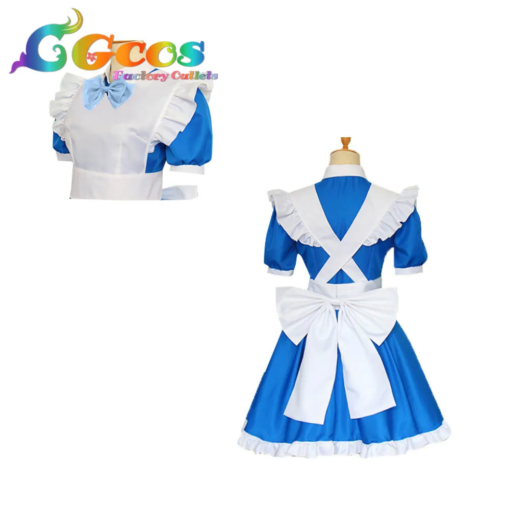 CGCOS Бесплатная доставка костюм для косплея Алиса или Rise Airi Униформа платье