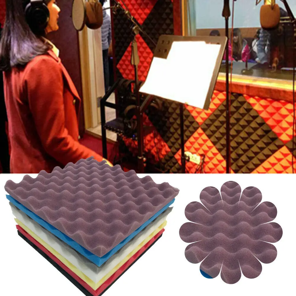 Звукопоглощающая звуковая стеновая наклейка акустическая поролоновая панель