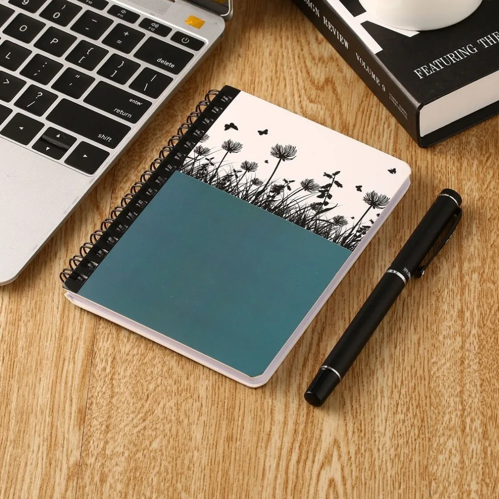 Мини блокнот с жестким покрытием записной журнал портативный для дома