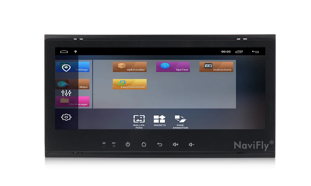 NaviFly 8," экран Android9.1 32G rom автомобильный FM радио gps кассета для Volkswagen VWTouareg Multivan T5(2002-2010) Автомобильный RDS DVR